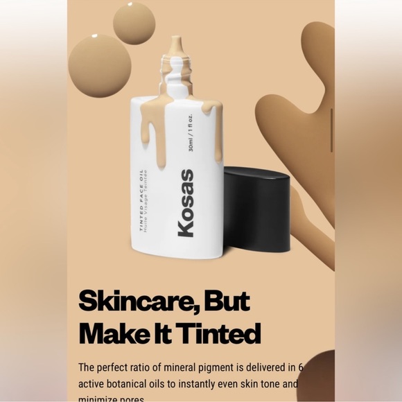 KOSAS TINTED FACE OIL TONE 03 Fair with cool undertones 1oz - Picture 7 of 10